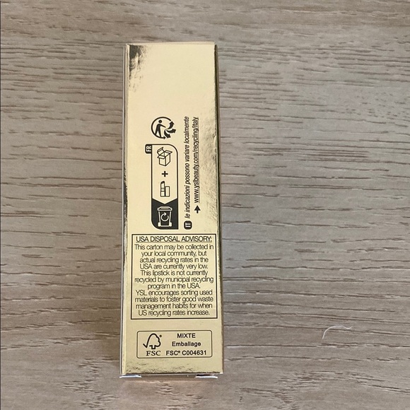 Yves Saint Laurent Rouge Volupté Shine Oil-In-Stick Lipstick - Pulsing Rosehip - Picture 4 of 5